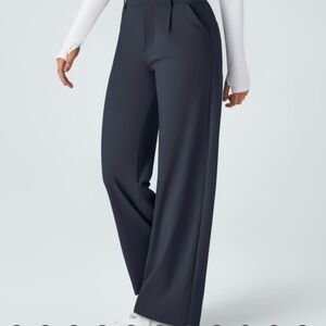 HALARA Women's Wide-Leg Pants - midnight blue